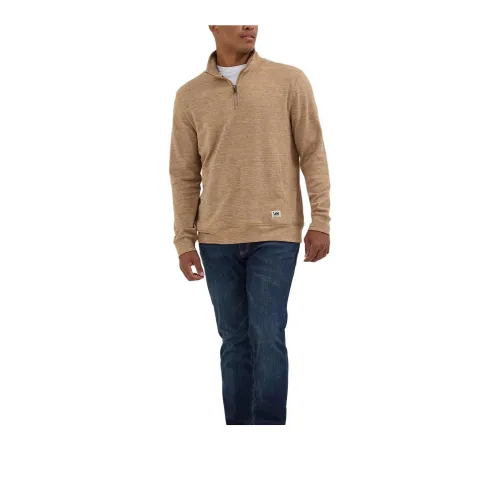 Lee Sweaters Men Khaki