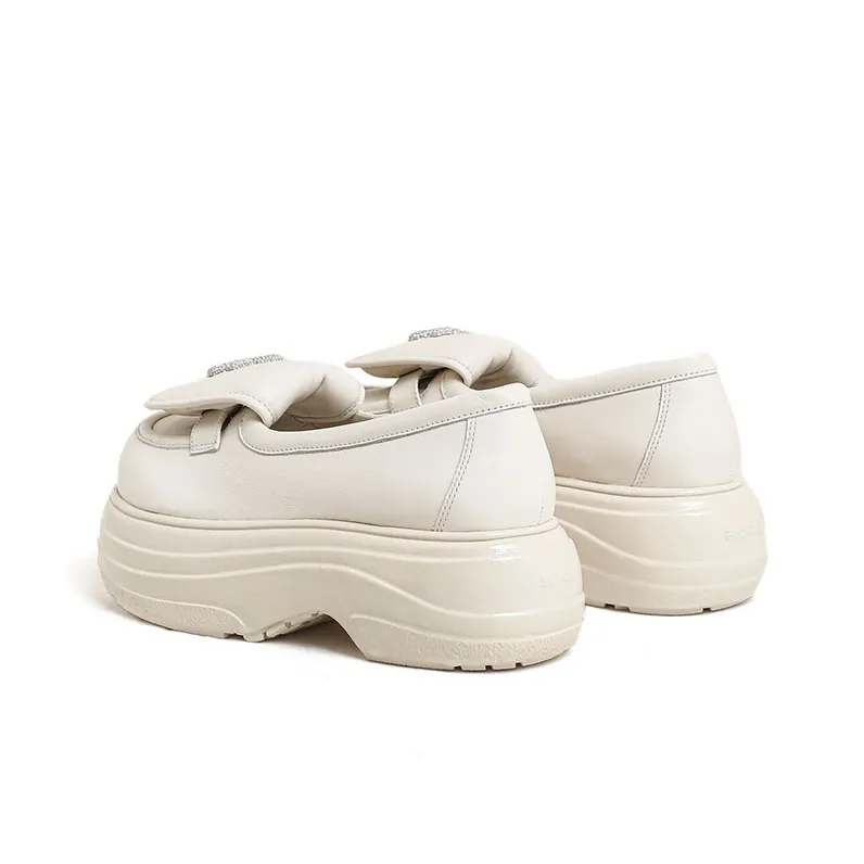 BLOCCO5 Loafers Women's White/Gray-3