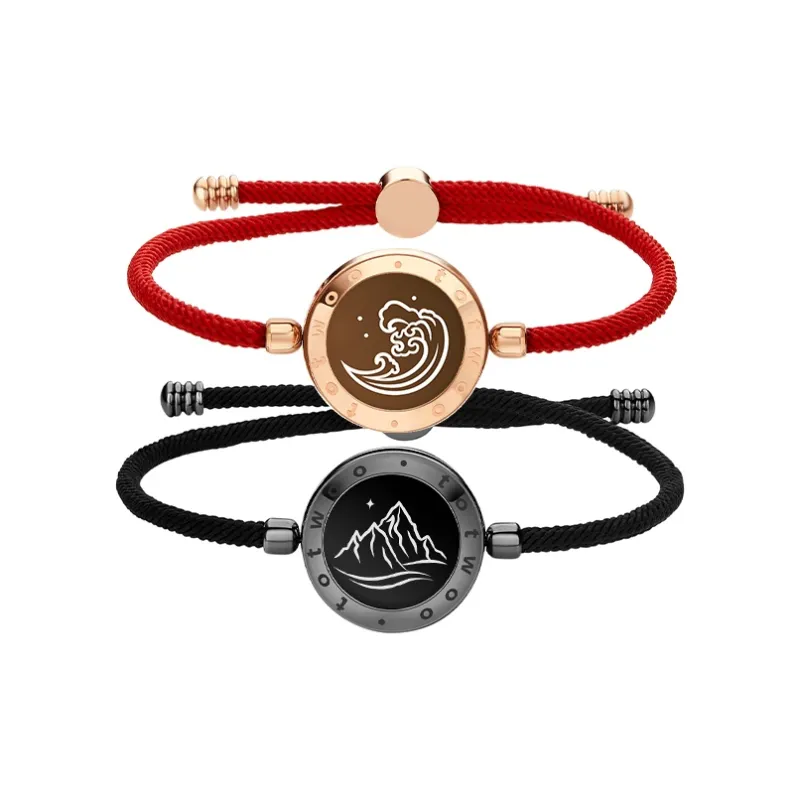 TOTWOO Drawstring/Milanese Cord Bracelet Pair Unisex-10