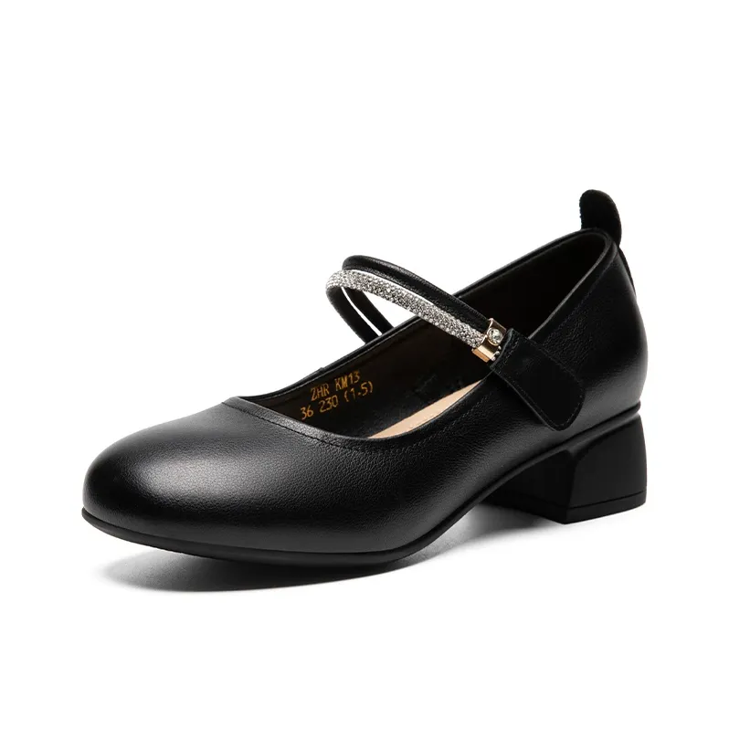 ZHR Casual Single Shoes Women's Black-1