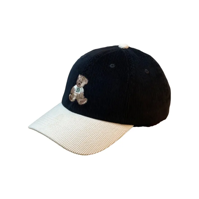 Yi Bu Kang Corduroy Baseball Caps Unisex-2