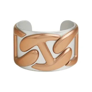 HERMES Metal Anodized Aluminum Wristbands Women's Multicolor