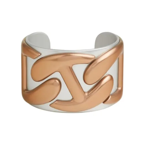 HERMES Metal Anodized Aluminum Wristbands Women's Multicolor