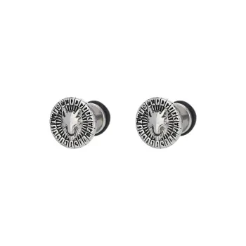 ATPLAY Copper Stud Earrings Men's