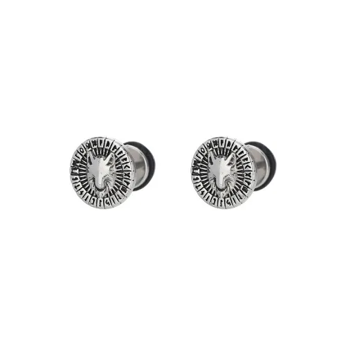 ATPLAY Copper Stud Earrings Men's
