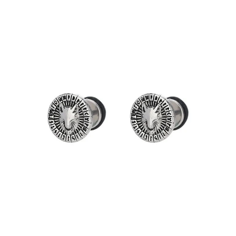 ATPLAY Copper Stud Earrings Men's-0