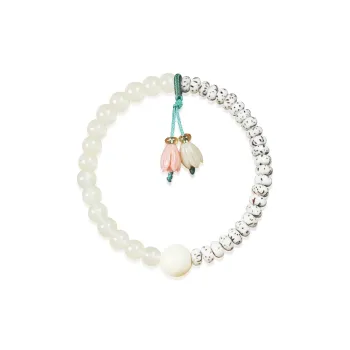 Star Treasures Star Moon Bodhi Seeds Bracelets Women's