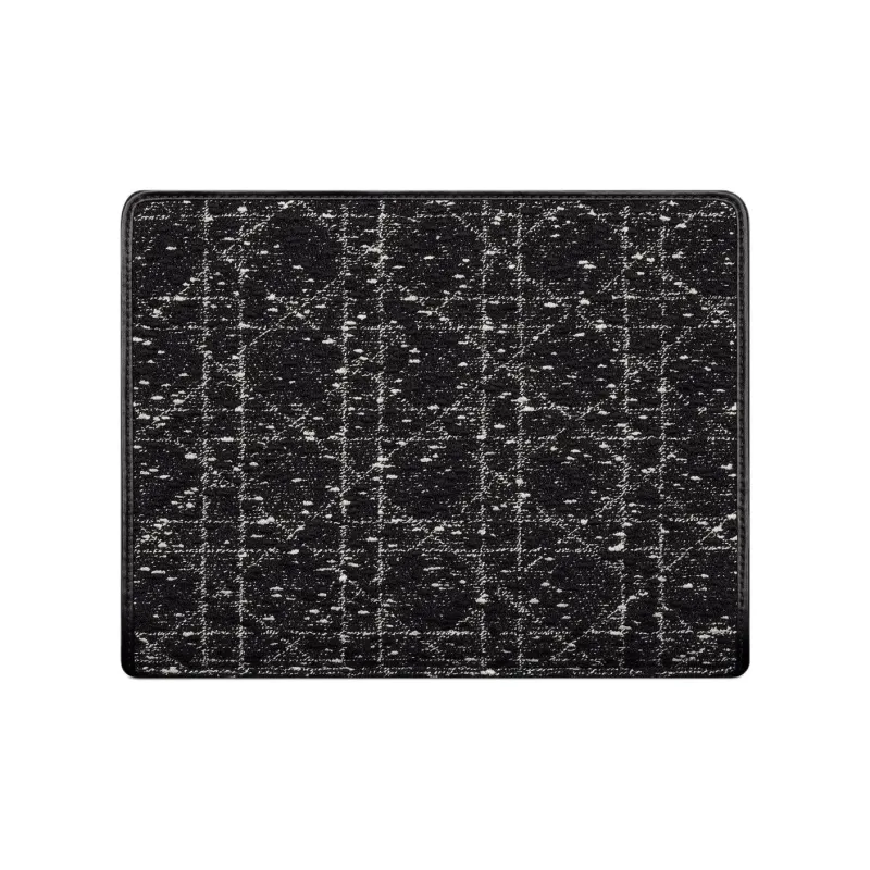 DIOR 30 Montaigne Cotton Clutch Women's Black-1