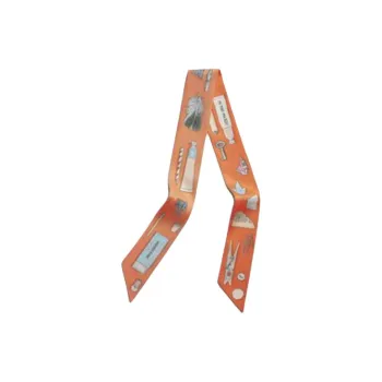 HERMES Silk Silk Scarves Women's Multicolor