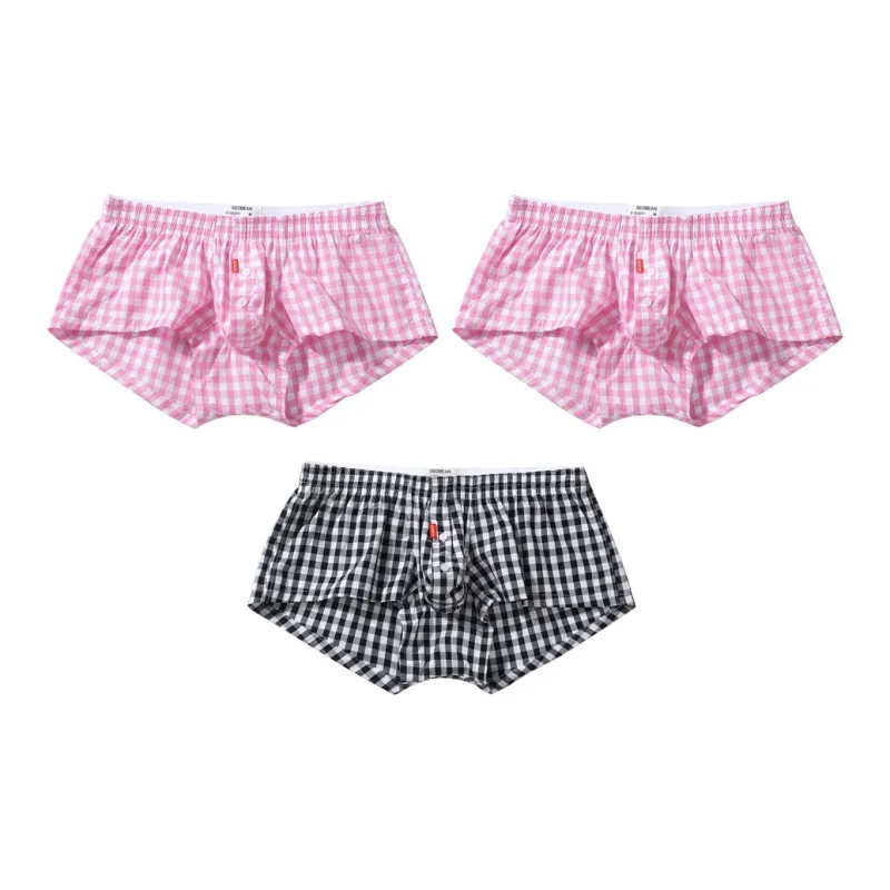 SEOBEAN Boxer Shorts Men's Combo Set Blue-6