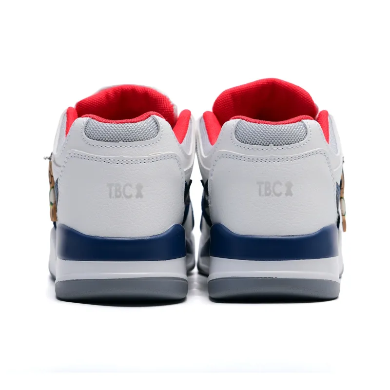 Teddy Bear Collection Coverage Slip Resistant, Abrasion Resistant, Lightweight Low Top Skateboard Shoes Unisex-27