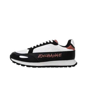 ARMANI EXCHANGEAE Low Top Casual Shoes Men's Black