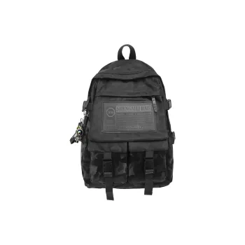 GOBLIN SHARKS 1759 Membrana Dermalis Backpack Regular Unisex Black/Gray/Green