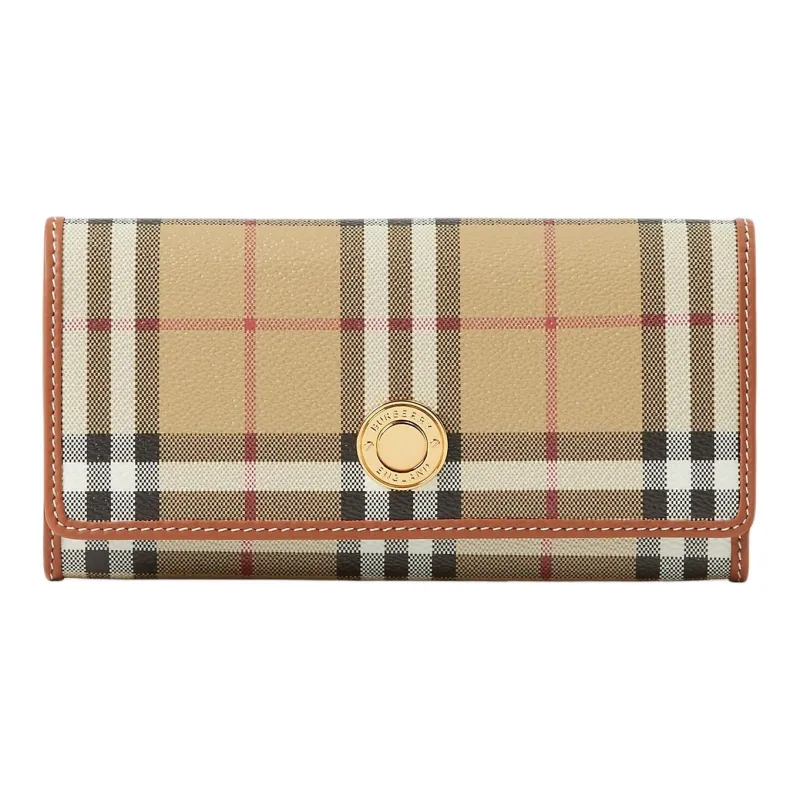 Burberry Leather Wallet Women's Archive Beige-4