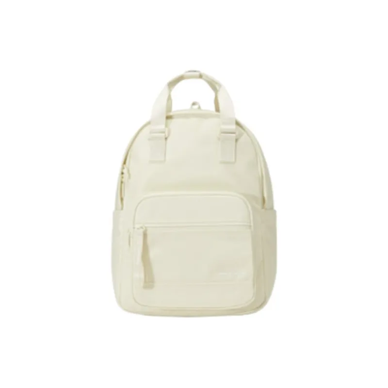 Skechers Fabric Backpack Unisex Cream Beige White-0