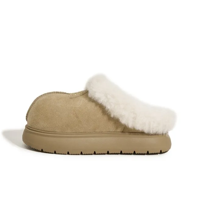 Milan Love Song Rubber Sole Quiet Odor Resistant Abrasion Resistant Wrap toe Slippers Women's-0
