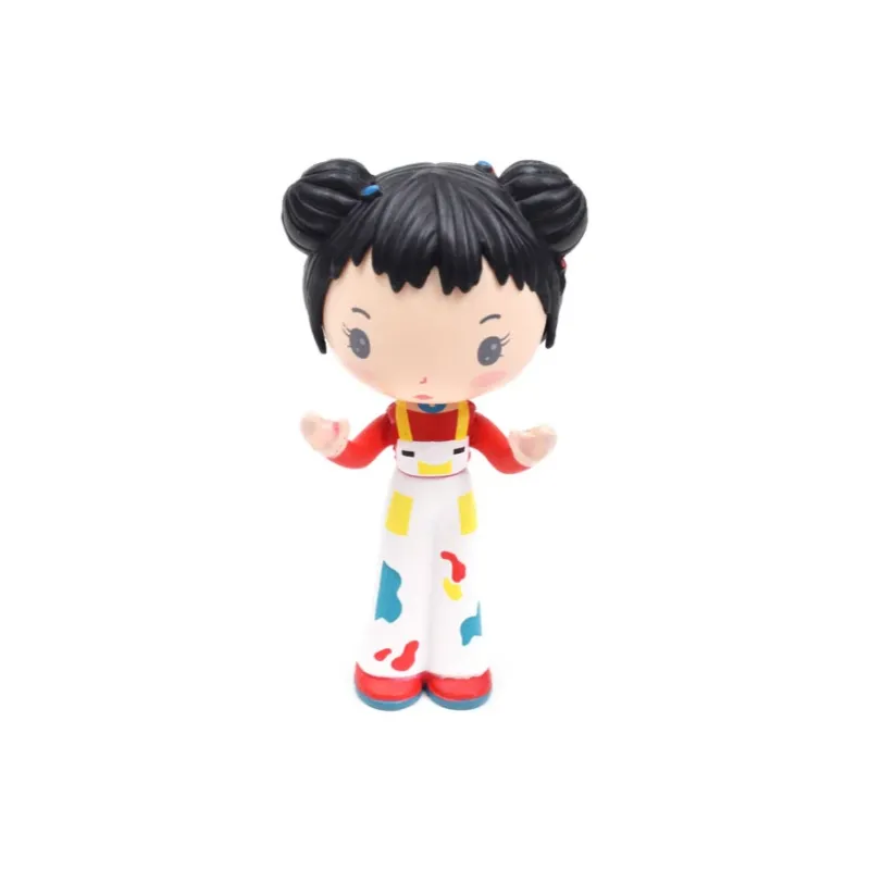 DJECO Tiny Bal Nylon Mesh Suede Chibi Figures-2