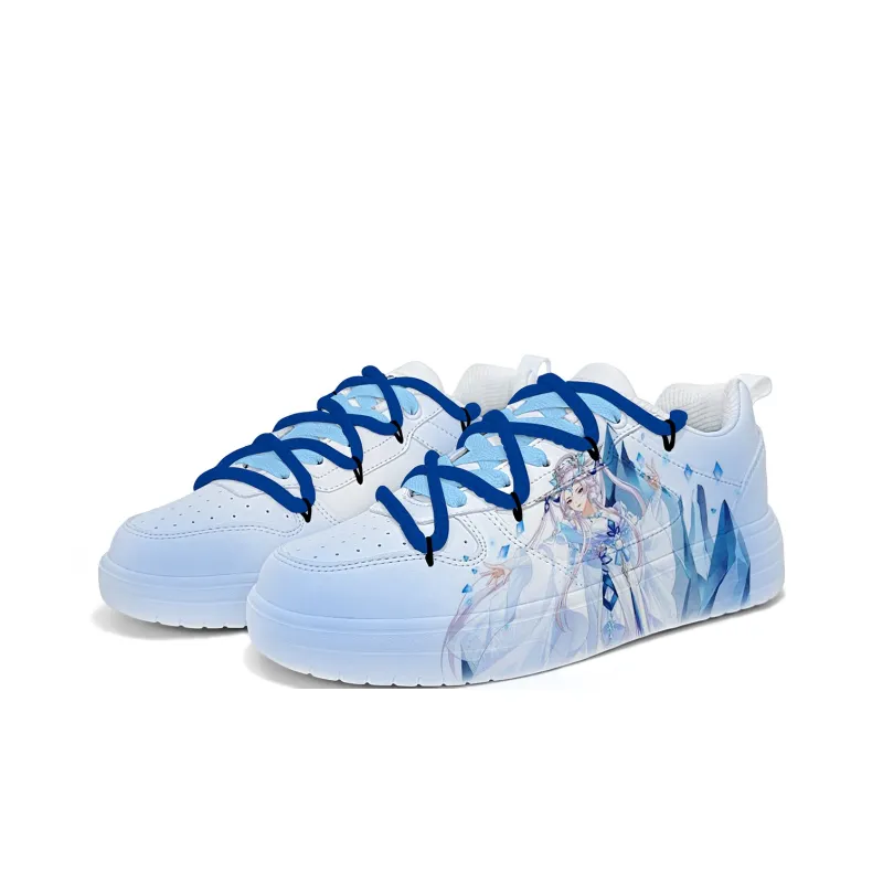 Cold Cicadas Yesterday Anti-Slip Wear-Resistant Lightweight Breathable Low-Top Skateboard Shoes Unisex-1