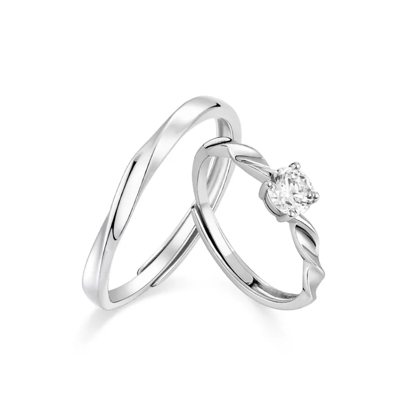 I Do&Co. 925 Sterling Silver Rings Unisex-0