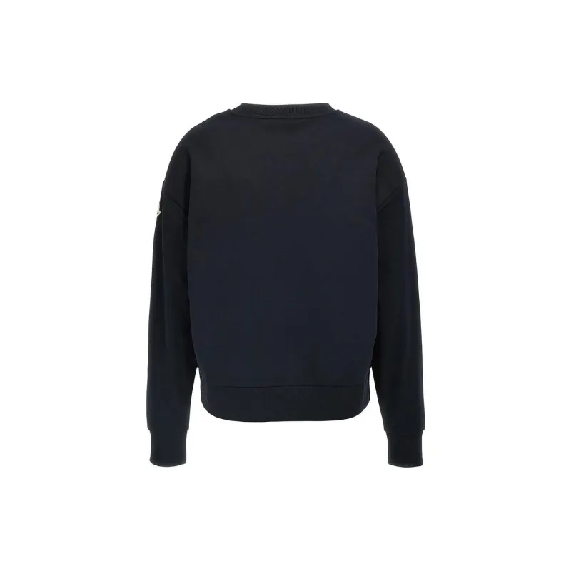 Moncler Logo Embroidered Crewneck Sweatshirt-1
