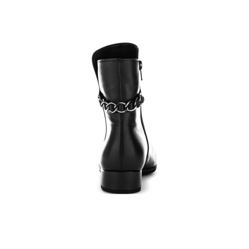 Gabor Comfort Ankle Boots 3cm Women's Black-4
