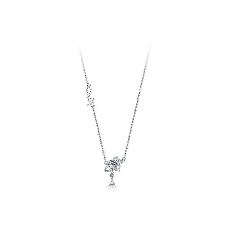 Regalrose 925 Sterling Silver Necklaces Women's Silver-0
