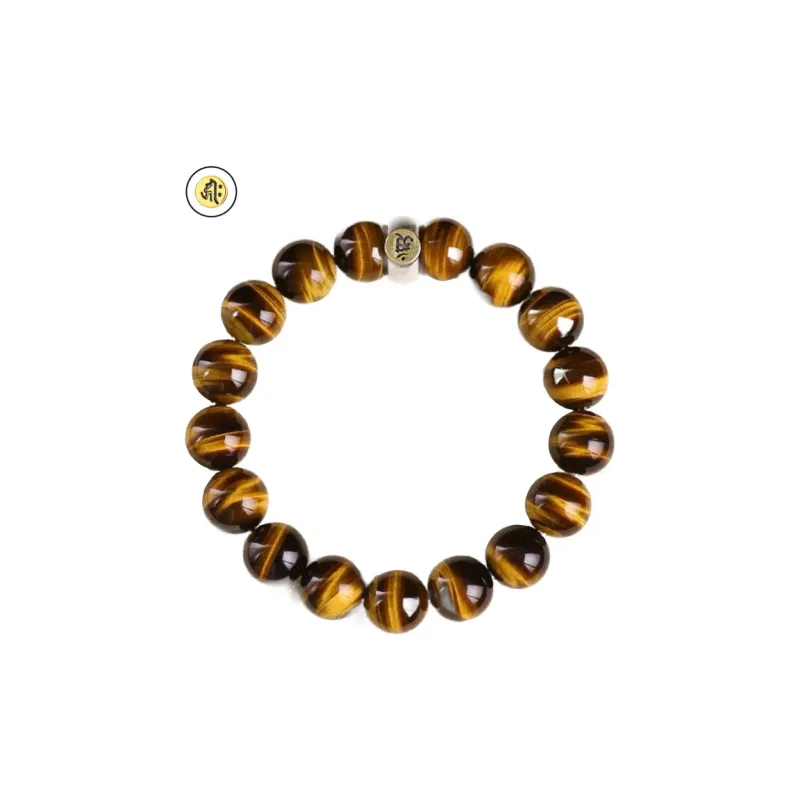 Harf Tiger's Eye Stone Bracelets Unisex-0