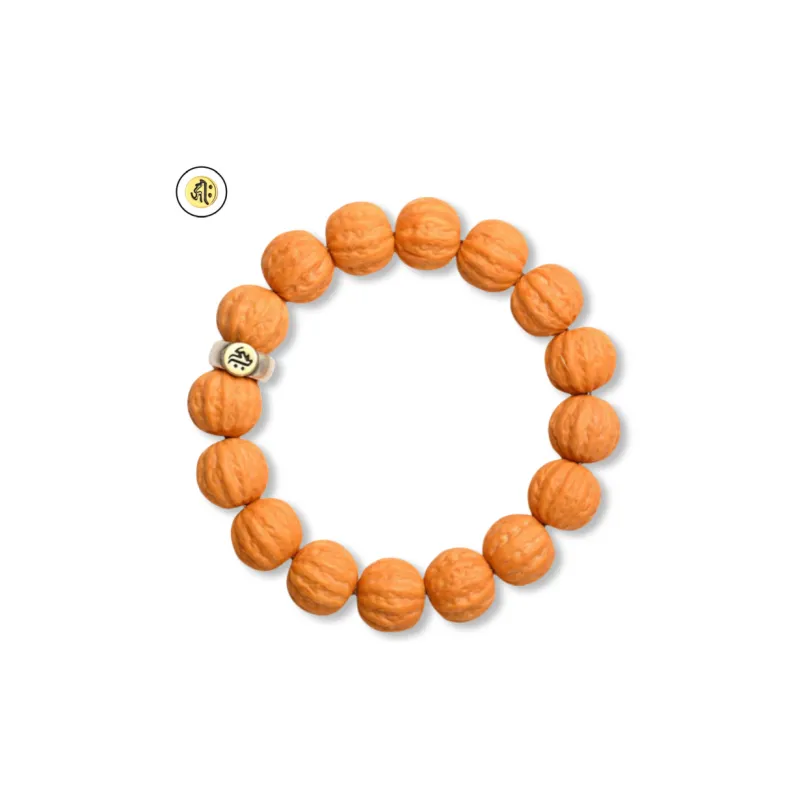 Harf Monkey Head Walnut Bracelets Unisex-16