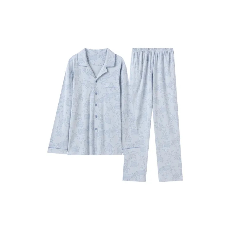 MIIOW Trend Party Series Pajama Set Men's-19