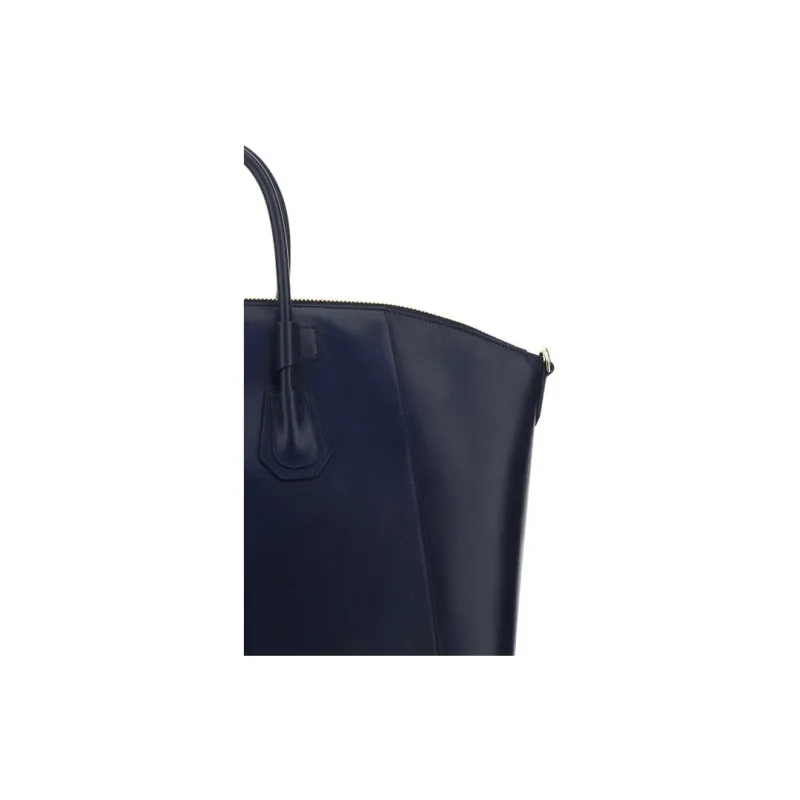 Givenchy Antigona Smooth Calf Leather Sports Bag Shoulder Bag Crossbody Bag Handbag Medium Size Women's Dark Blue-4