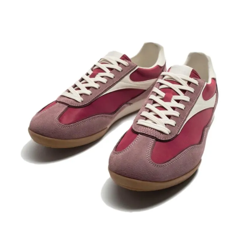 ZARA Slip Resistant Low Top Casual Shoes Men's Red White-2