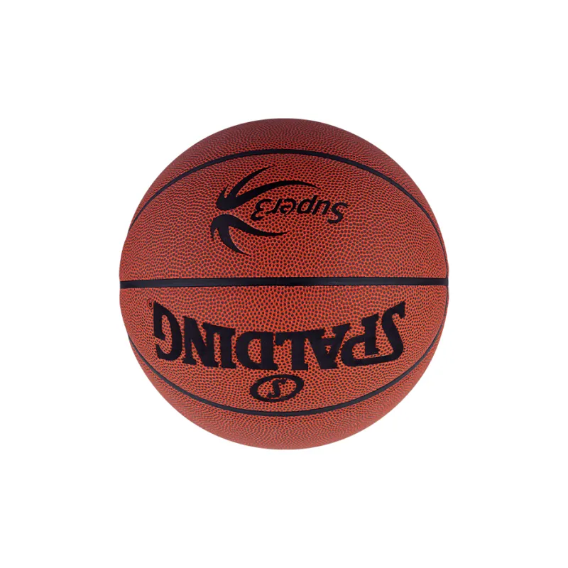 SPALDING SUPER3 Super League Series Hard Surface PU Basketball Brown Size 7 Ball Training Match Unisex-4