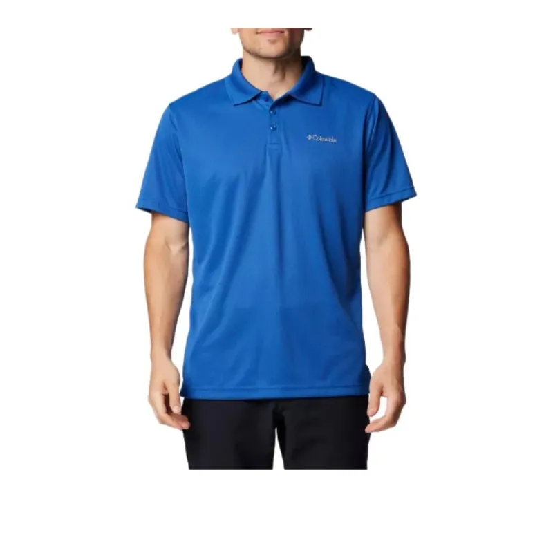 Columbia Utilizer Polo Shirt Men's Mountain Blue-0