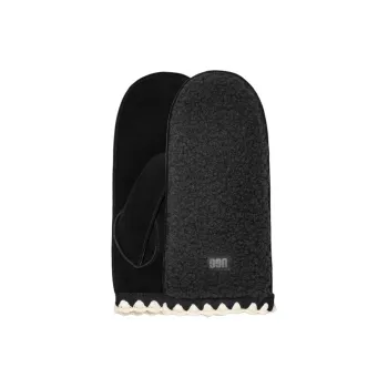 UGG Polyester Knit Gloves Women's Black