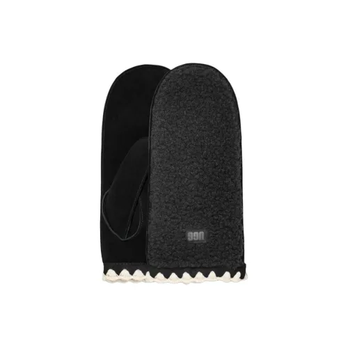 UGG Polyester Knit Gloves Women's Black
