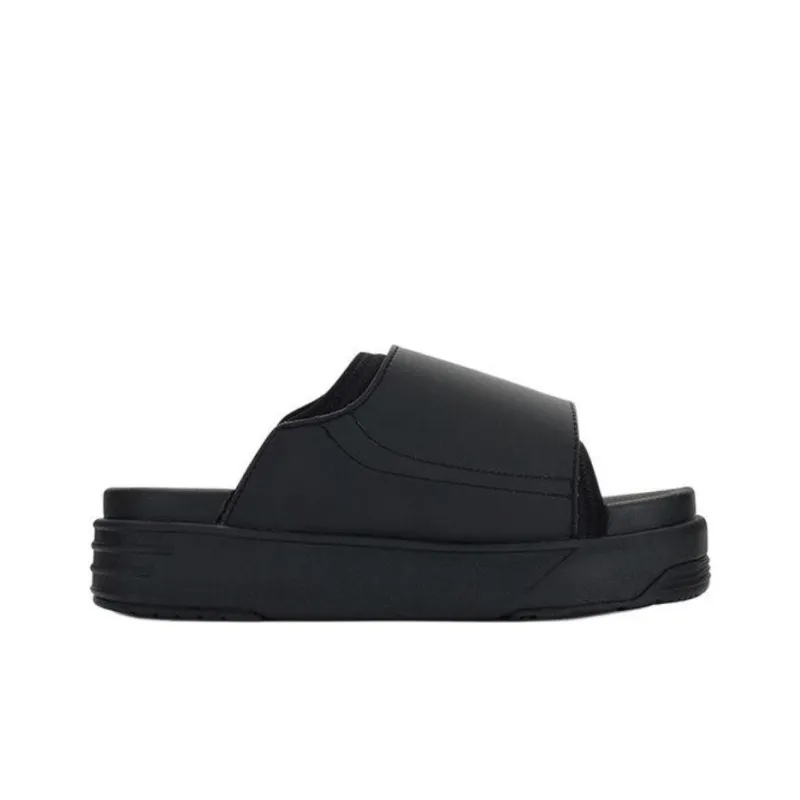 KOLON SPORT Camp Slip Resistant Abrasion Resistant Slide Slippers Women's Black-1