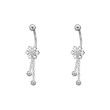 KOOGIS 999 Fine Silver Earrings Women's