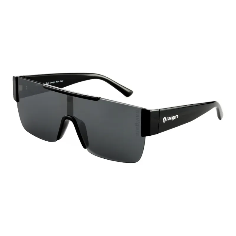 NAVIGARE PC Plate Frame Irregular Shape Sunglasses Unisex-2