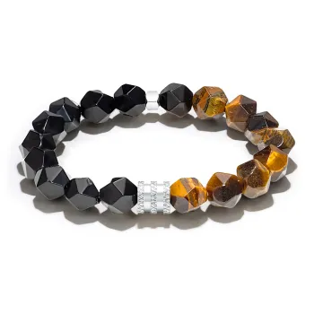 Jodie&Kevin Agate Bracelets Men's