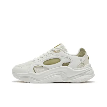 361° Cushioning Lightweight Low Top Casual Shoes Women's White Green