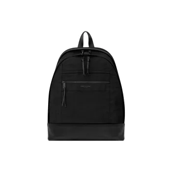 SAINT LAURENT City Nylon Backpack Men's Black