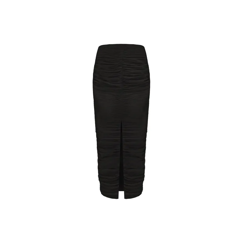 NANA JACQUELINE Casual Long Skirts Women's Black-1