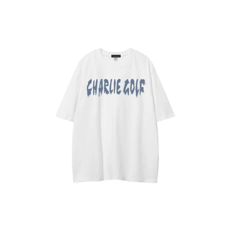 CHARLIE GOLF T-Shirt Unisex White-1