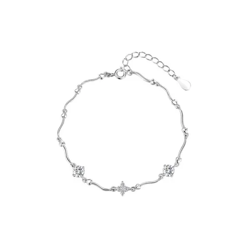 FROMLOVER 925 Sterling Silver Bracelets Women's