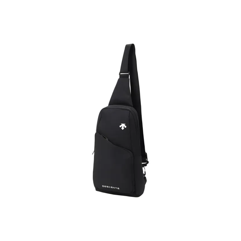 DESCENTE Nylon Sling Bag Unisex Black-1
