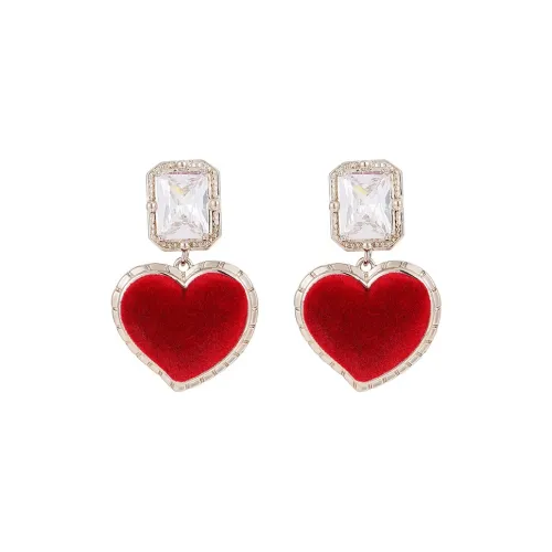 VIOLET Copper Alloy Earrings Women's