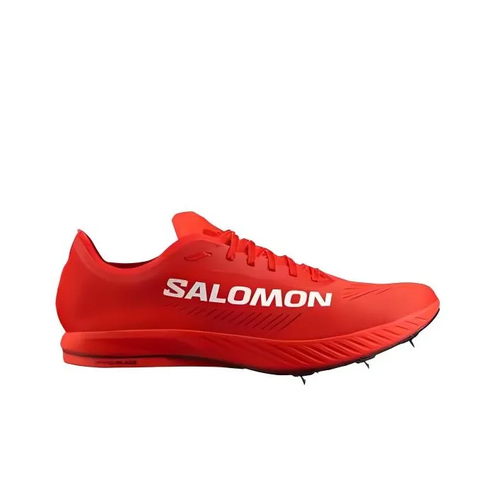SALOMON Wear-Resistant Low-Top Running Shoes Unisex Fire Red-1