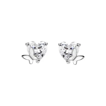 INSIDEOUT S 990 Silver Stud Earrings Women's