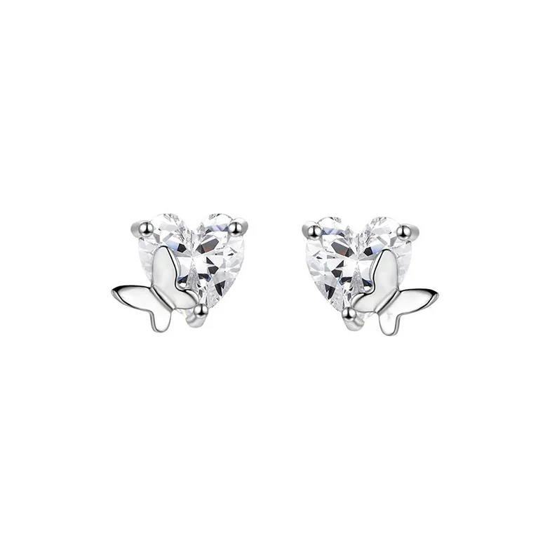 INSIDEOUT S 990 Silver Stud Earrings Women's-0