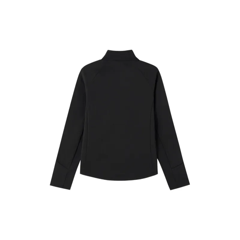 Le Coq Sportif Jackets Coats Women's Dazzling Black-1